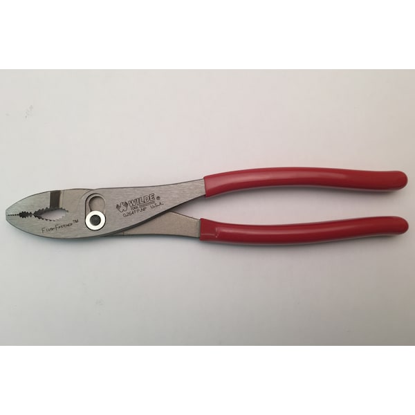 Wilde FLUSH FASTENER 10" SLIP JOINT PLIERS-POLISHED-BULK G264FP.NP/BB - main